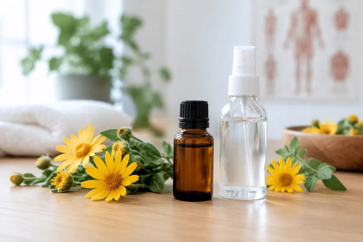 Comment choisir un hydrolat quand on utilise déjà une huile essentielle d’arnica ?